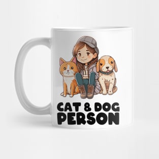 Cat & Dog Person Mug